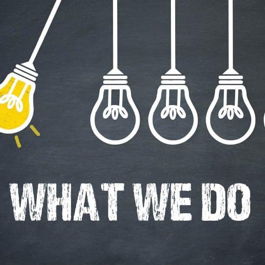 What we do